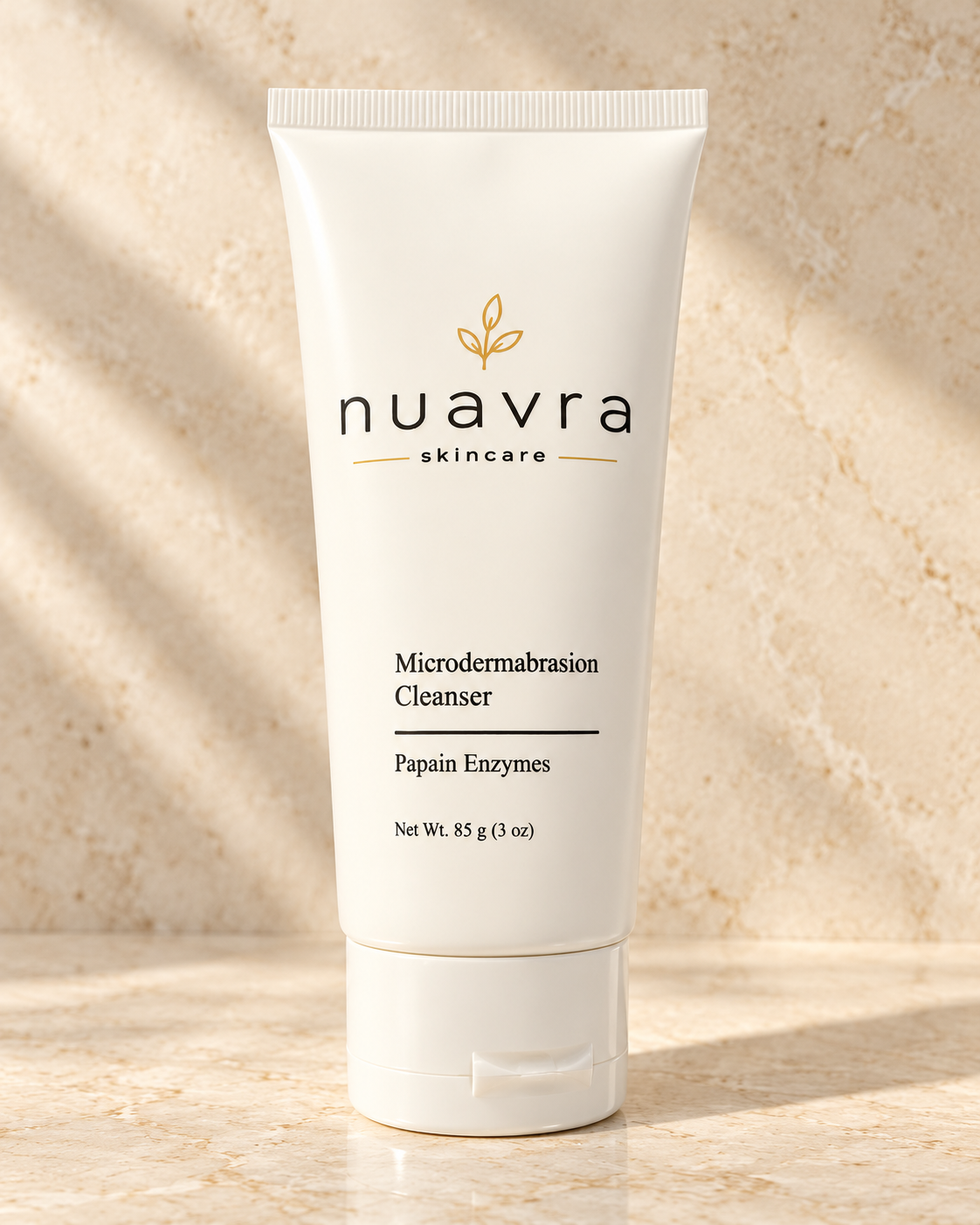 nuavra Microdermabrasion Cleanser product packaging