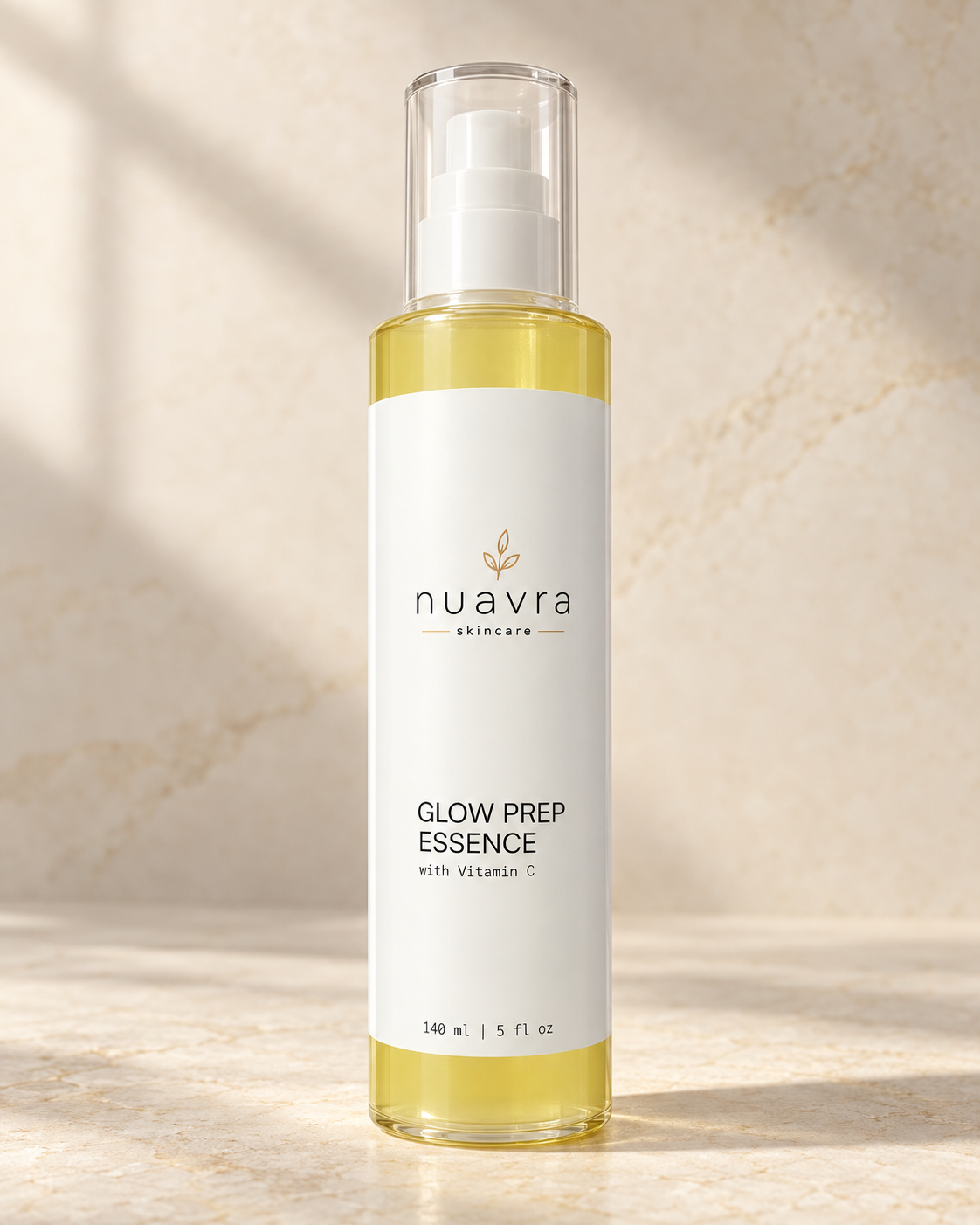 nuavra Glow Prep Essence product packaging
